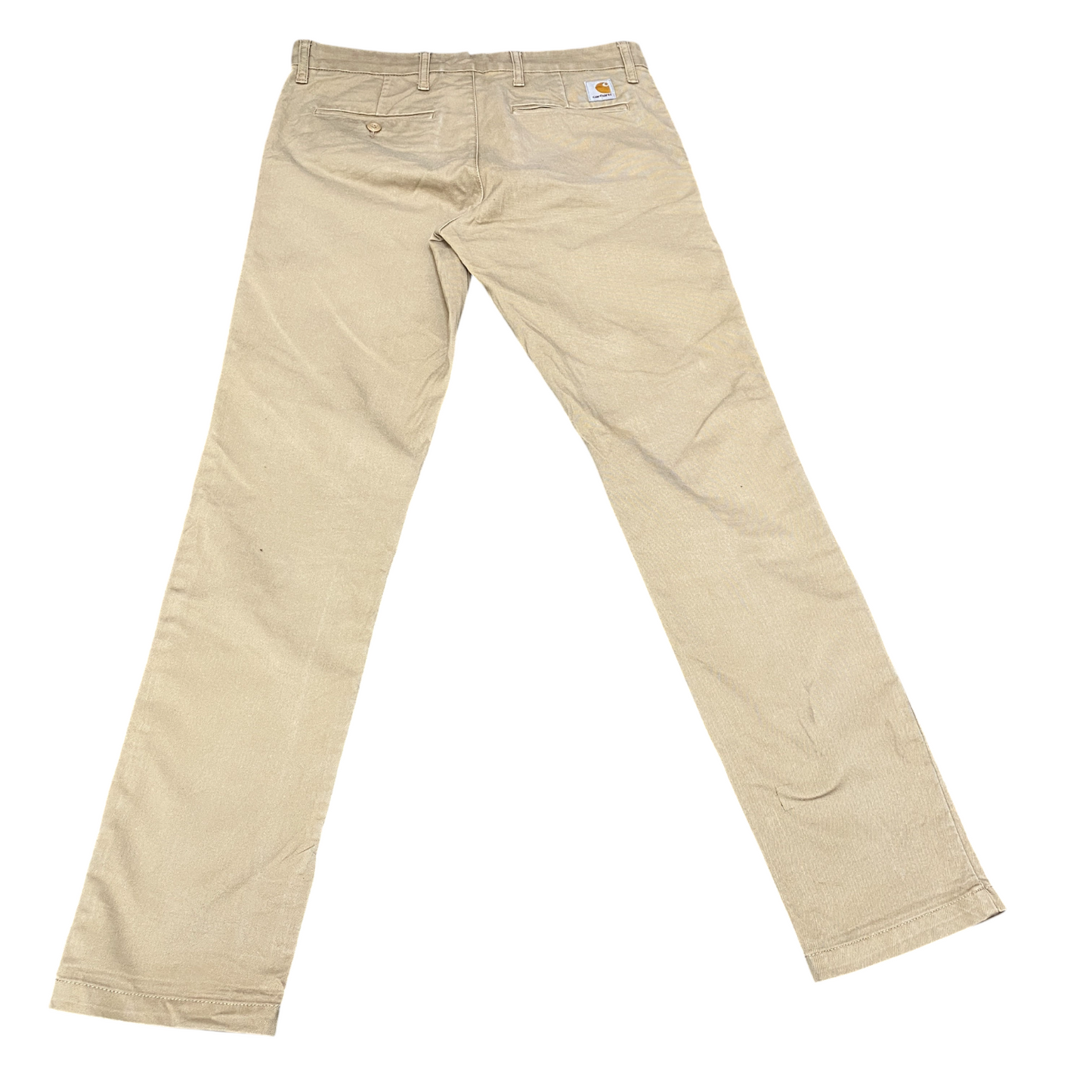 Carhartt WIP Sid Pants Mens Medium Beige Workwear Stretch Utility High Waisted