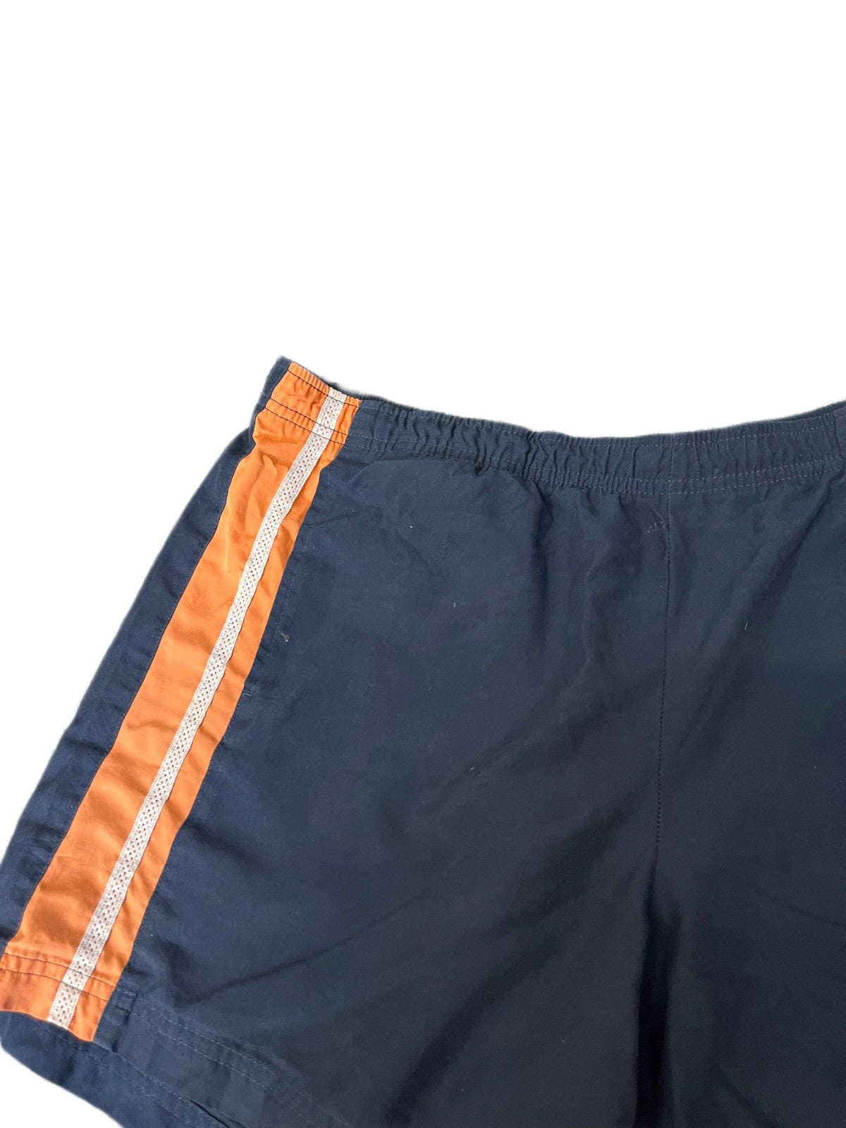 Vtg Nike Swim Trunks Shorts Fits as Boys XL 37" Waist Navy Surf Surfing Pull On