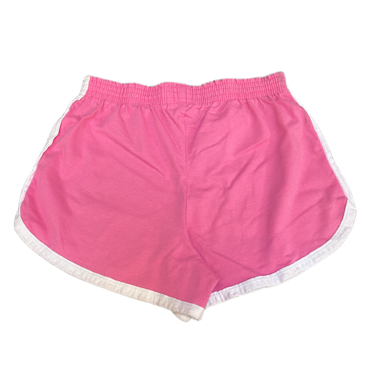 Running Sprinter Shorts Womens S 24" Waist Pink Athletic Gym Workout Dolphin Hem