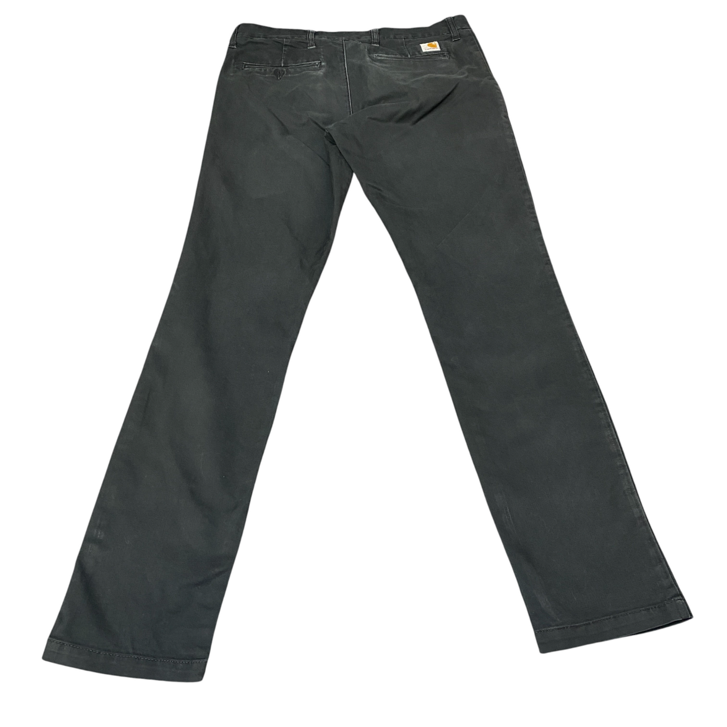Carhartt Sid Pants Mens Large Black Slash Pockets Stretch Slim Fit Straight Leg