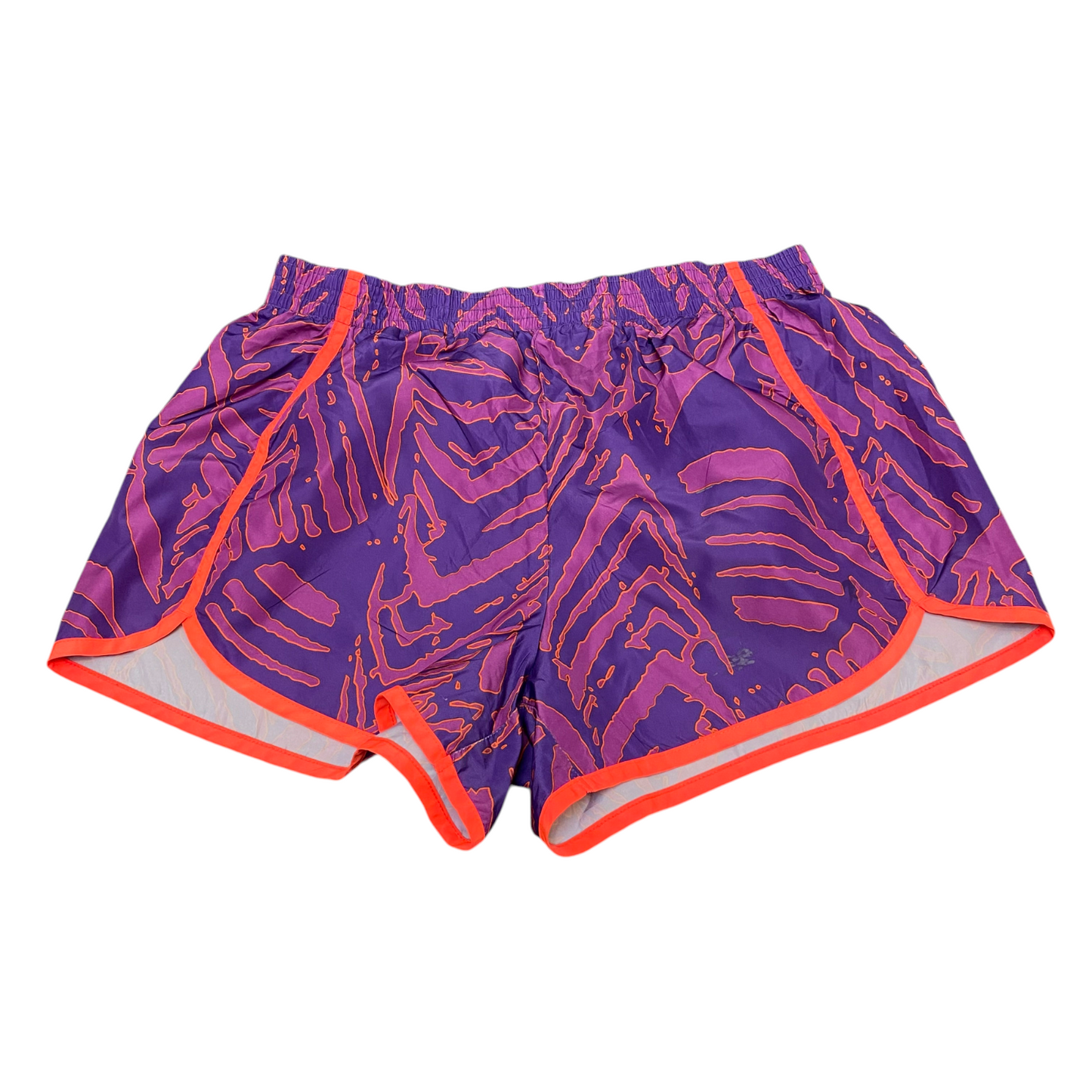Running Sprinter Shorts Womens Small Purple Performance Activewear Dolphin Hem