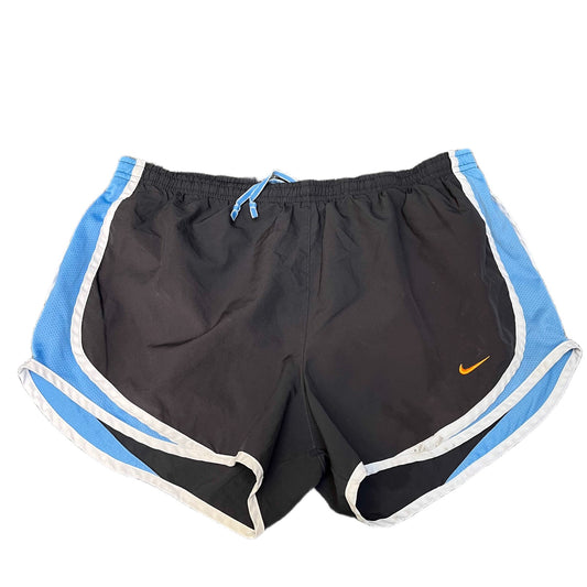 Nike Dri-FIT Tempo Running Shorts Fits as Womens L 31" Waist Black Dolphin Hem