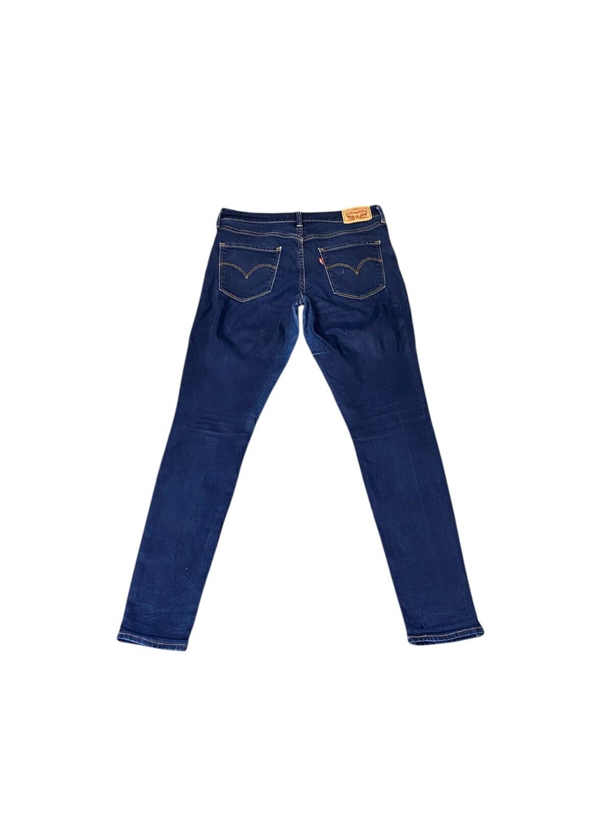 Levi's Jeans Womens 29W 30L Blue Denim Red Tab Stretch Comfort Skinny Leg Preppy