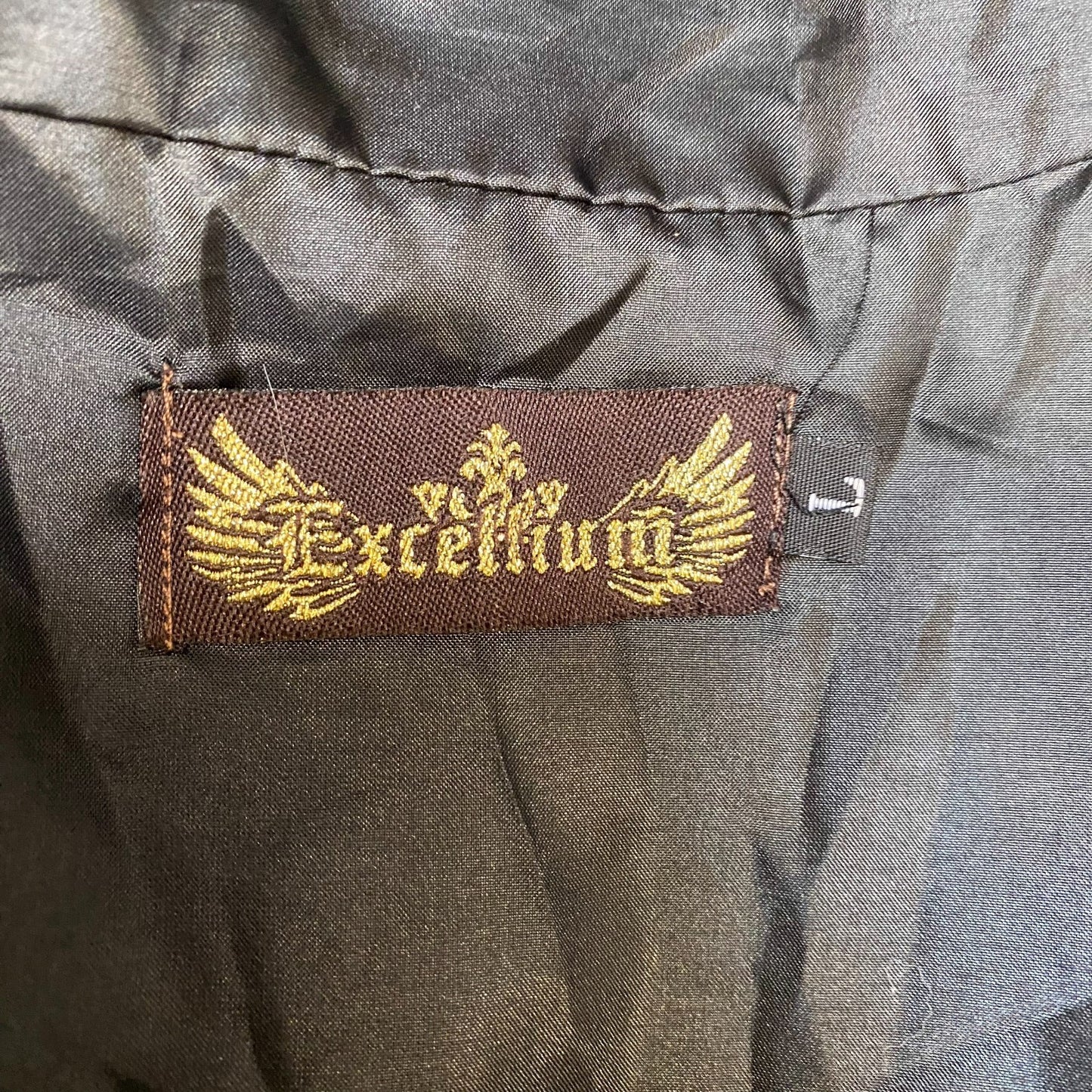 Excellium Faux Fur Vest Womens L Brown Striped Lightweight Sleeveless Open Front