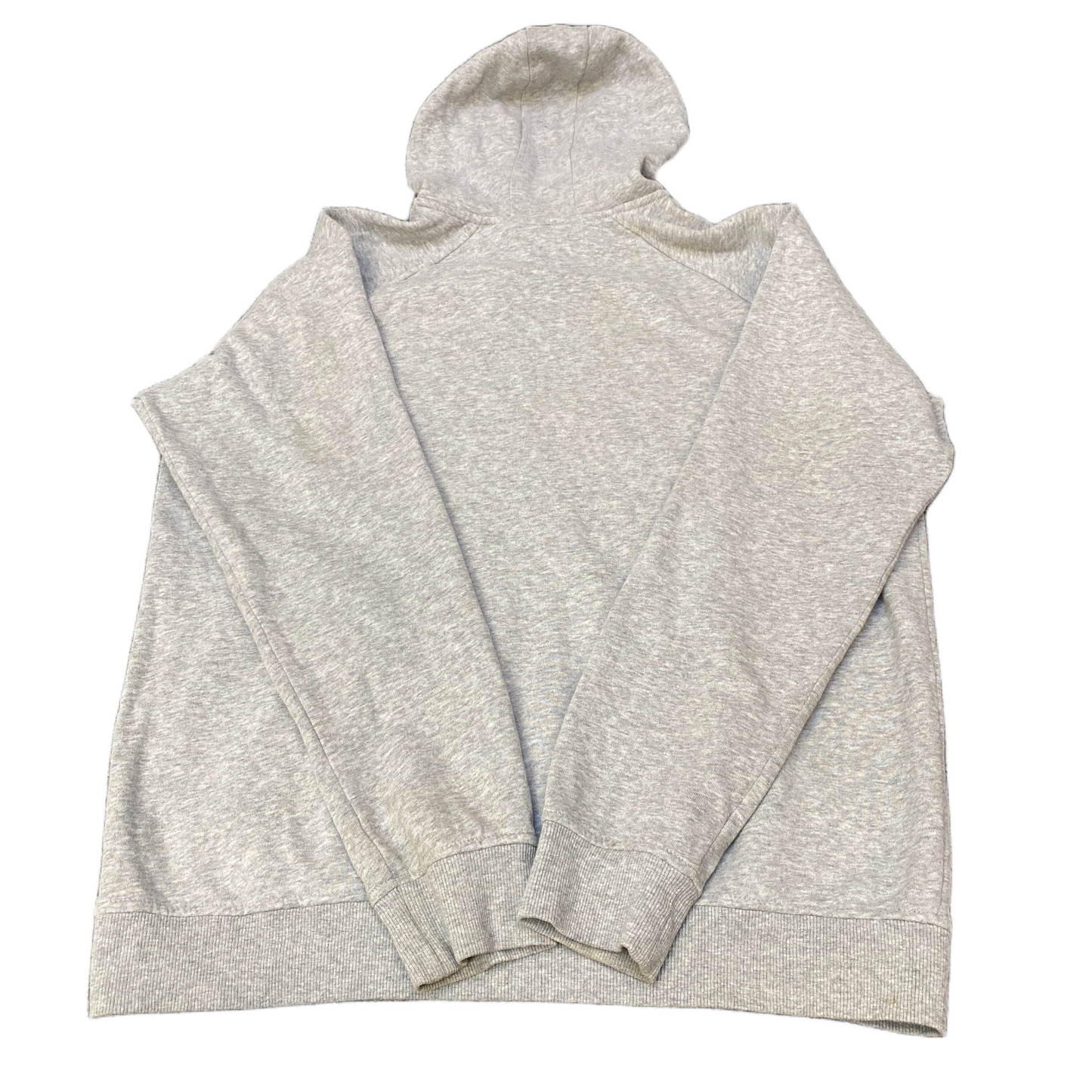 Fila Hoodie Mens L Grey Heather Long Sleeve Drawstring Full Zipper Sweatshirt