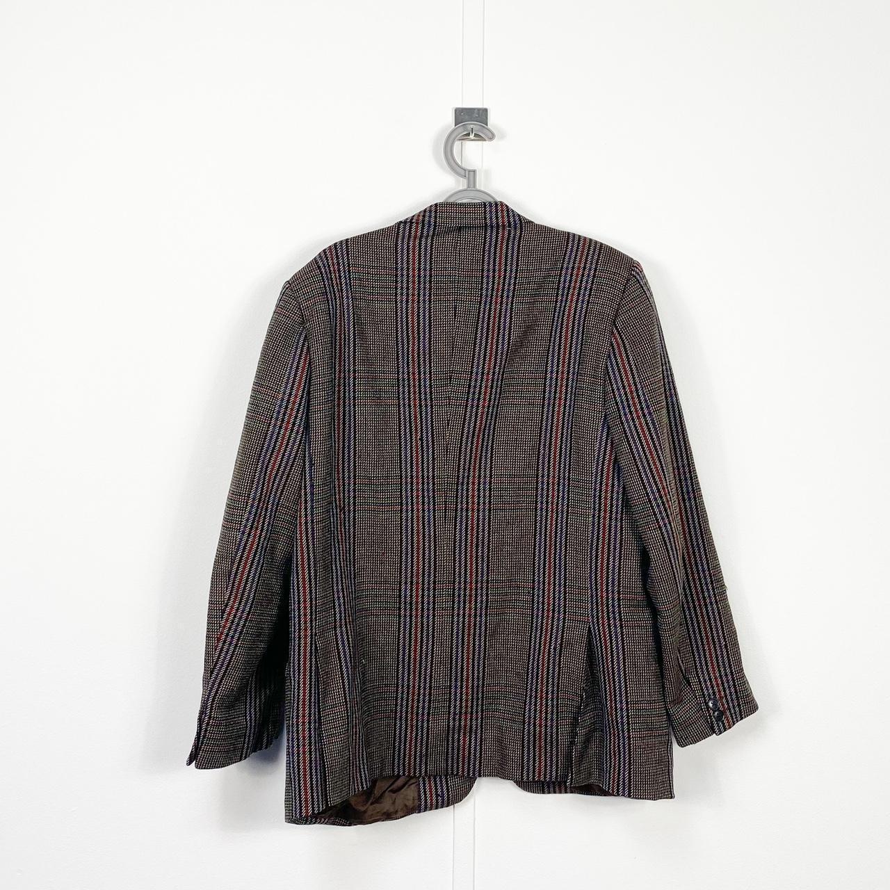 Vintage Tartan Blazer Jacket