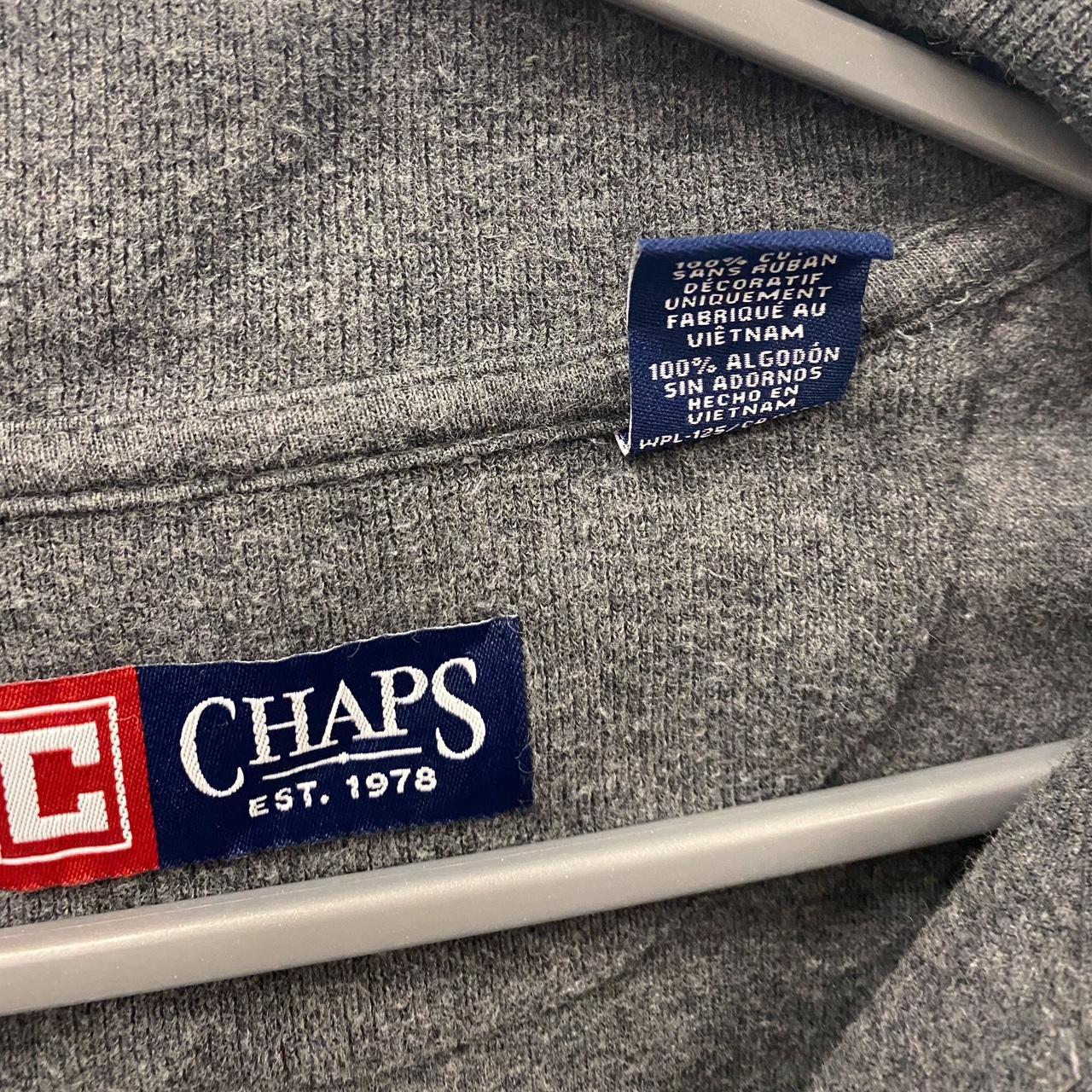 Vintage Chaps Quarter Zip Sweatshirt