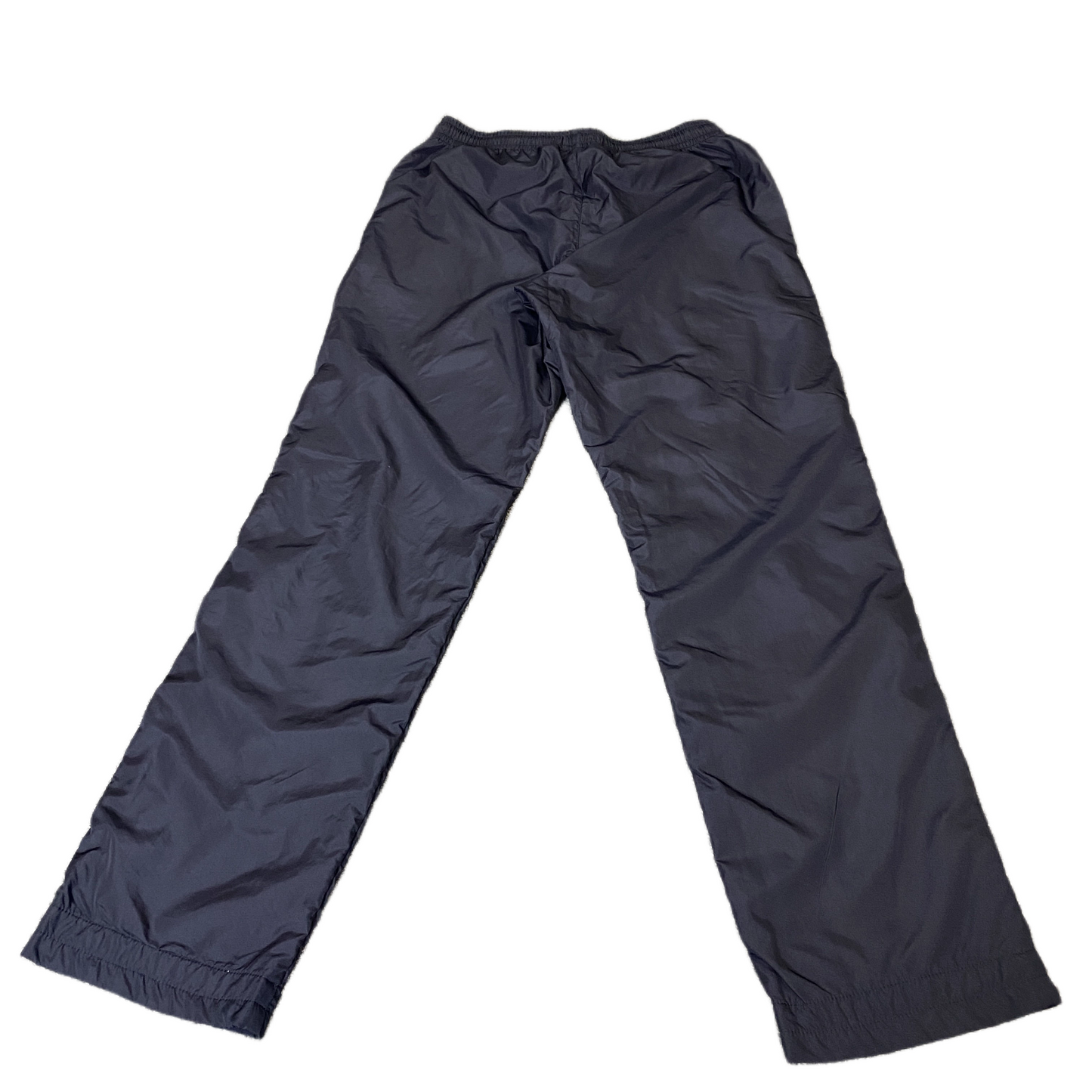 Australian Joggers Fits as Women 27" Waist Black Windbreaker Drawstring Trousers