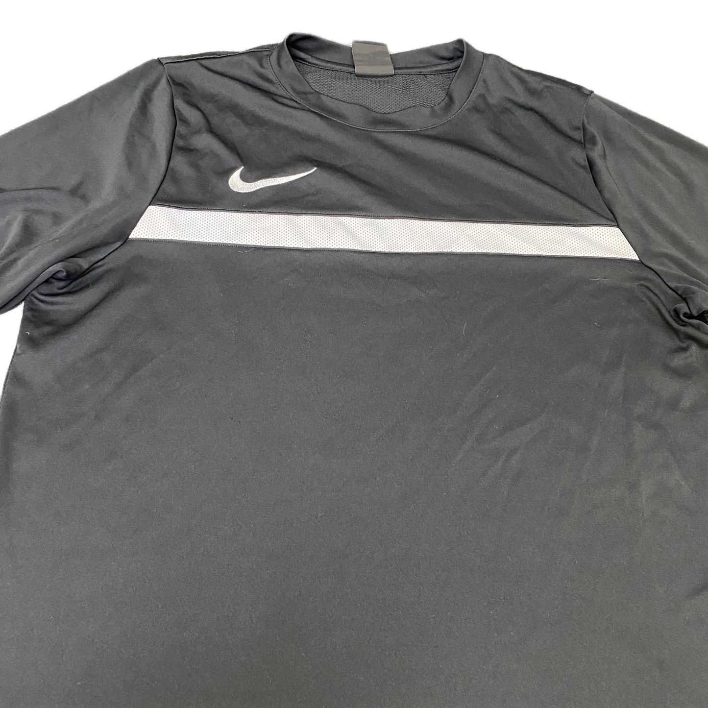 Nike Dri-FIT Academy Soccer T-Shirt Mens Medium Black Short Sleeve Summer Tee