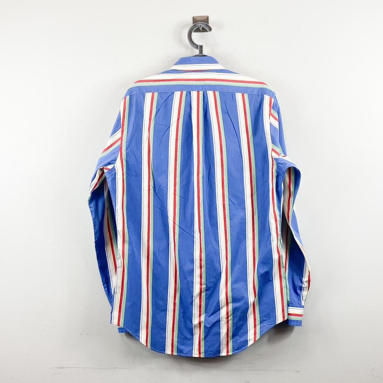 Ralph Lauren Shirt Blue Stripes Men’s S