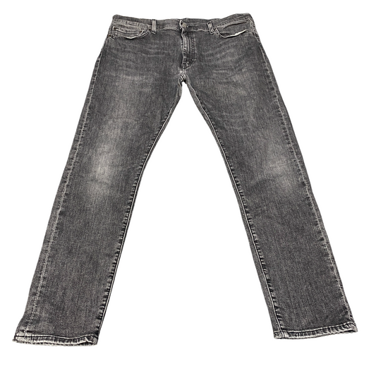 Levi's Jeans Mens 39" Waist Grey Denim Premium Streetwear Low Waist Straight Leg