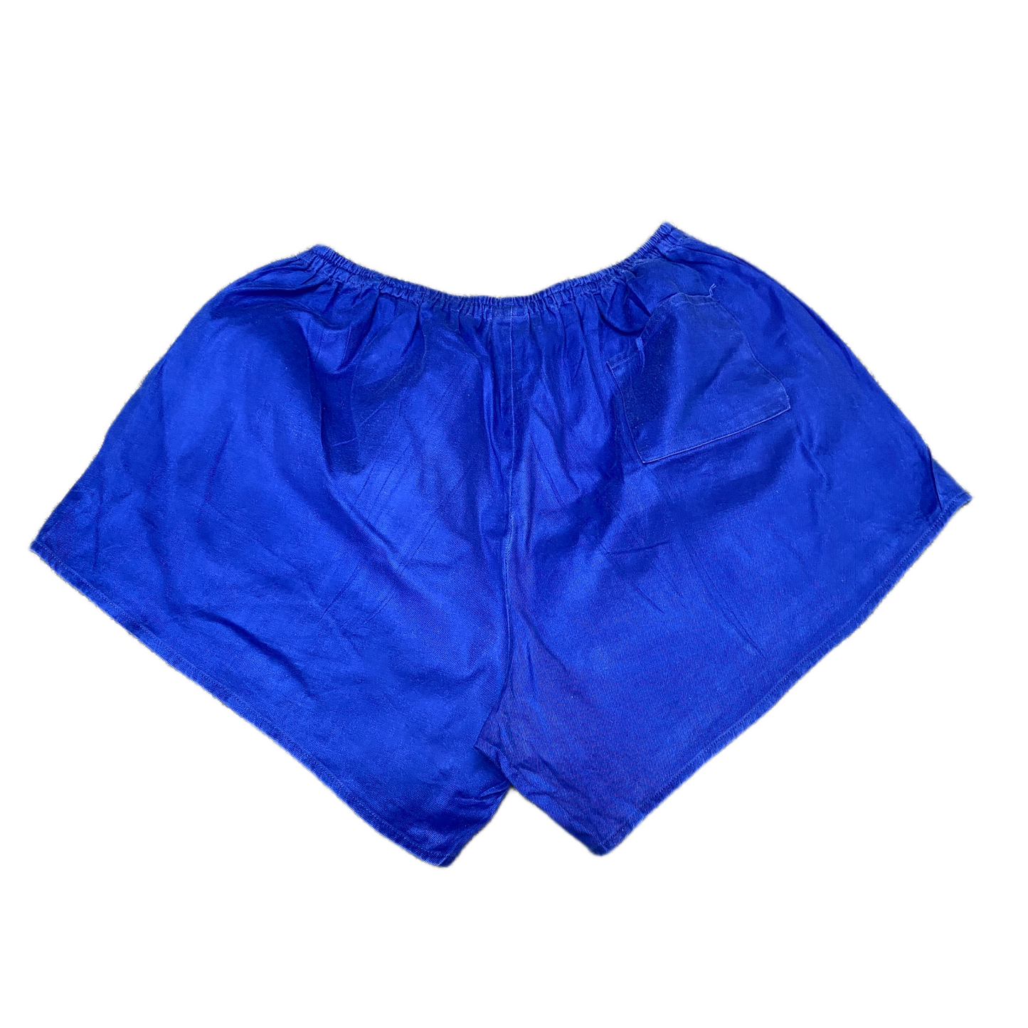Running Sprinter Shorts Womens S 26" Waist Blue Athletic Gym Workout Dolphin Hem