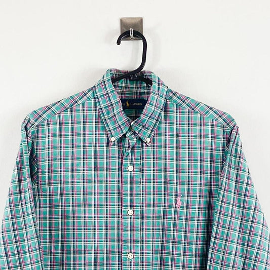 Ralph Lauren Shirt Blue Check Men’s S