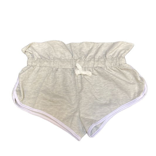 Running Sprinter Shorts Womens M 24" Waist Grey Athletic Gym Workout Stretchy