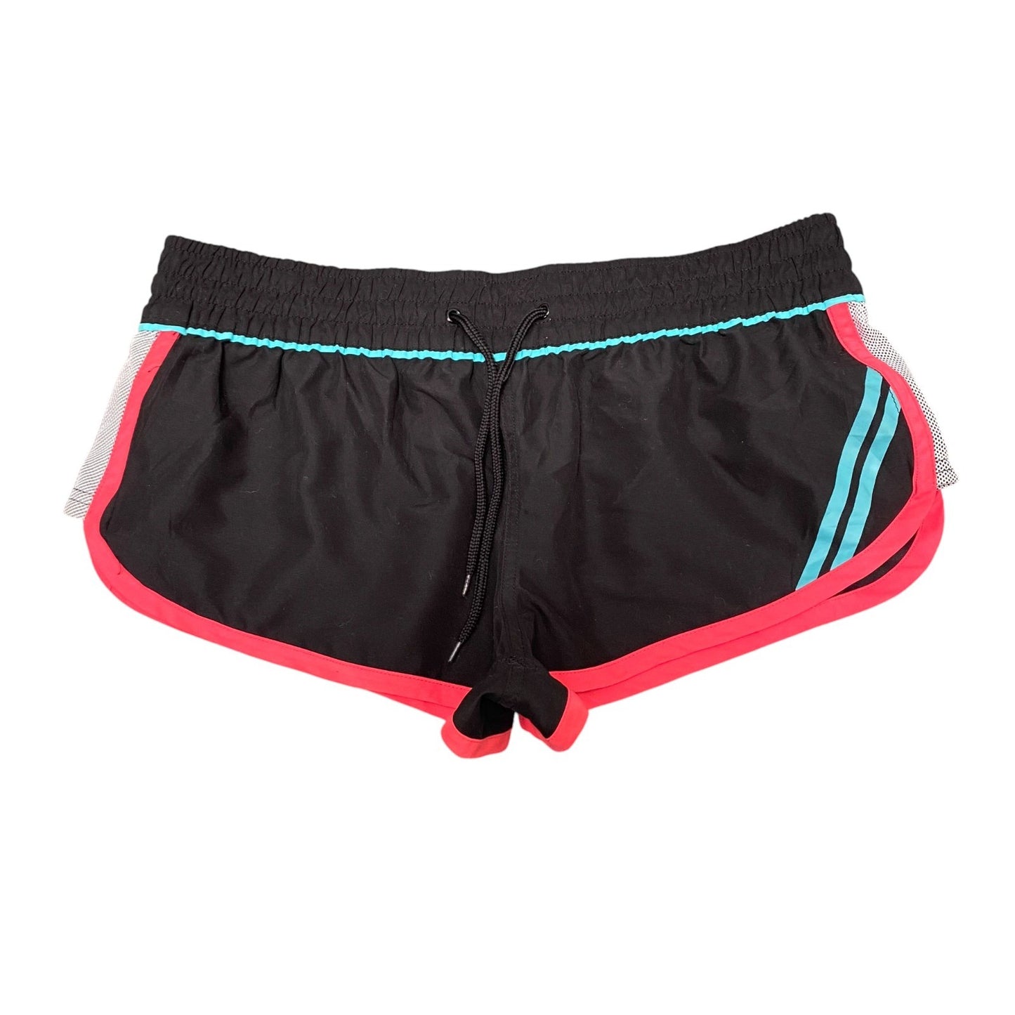 No Boundaries Sprinter Shorts Womens XL Black Training Elastic Waist Drawstring