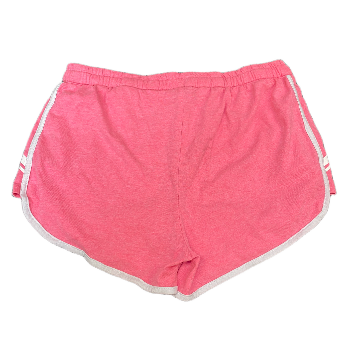 Running Sprinter Shorts Womens M 27" Waist Pink Athletic Gym Workout Dolphin Hem