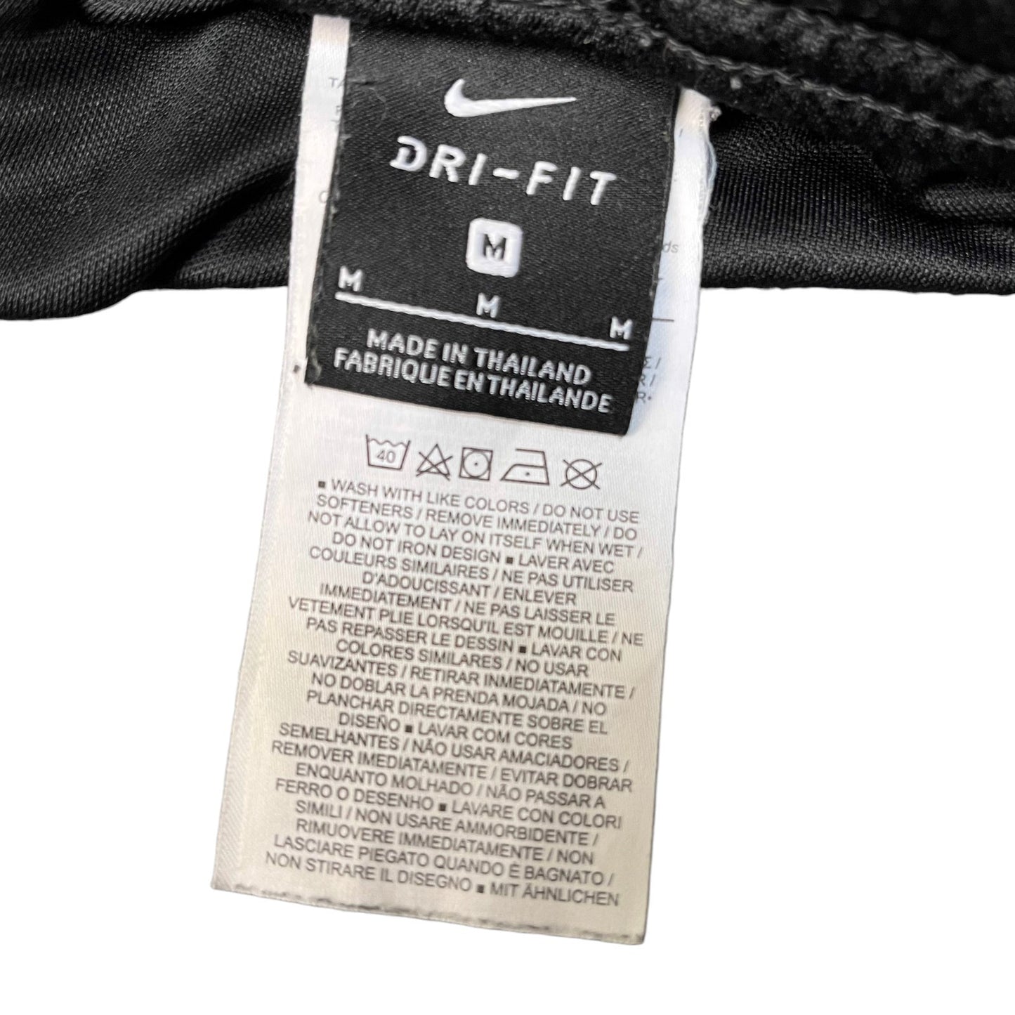 Nike Dri-FIT Academy Soccer Shorts Men M 29" Waist Black Athletic Fit Drawstring