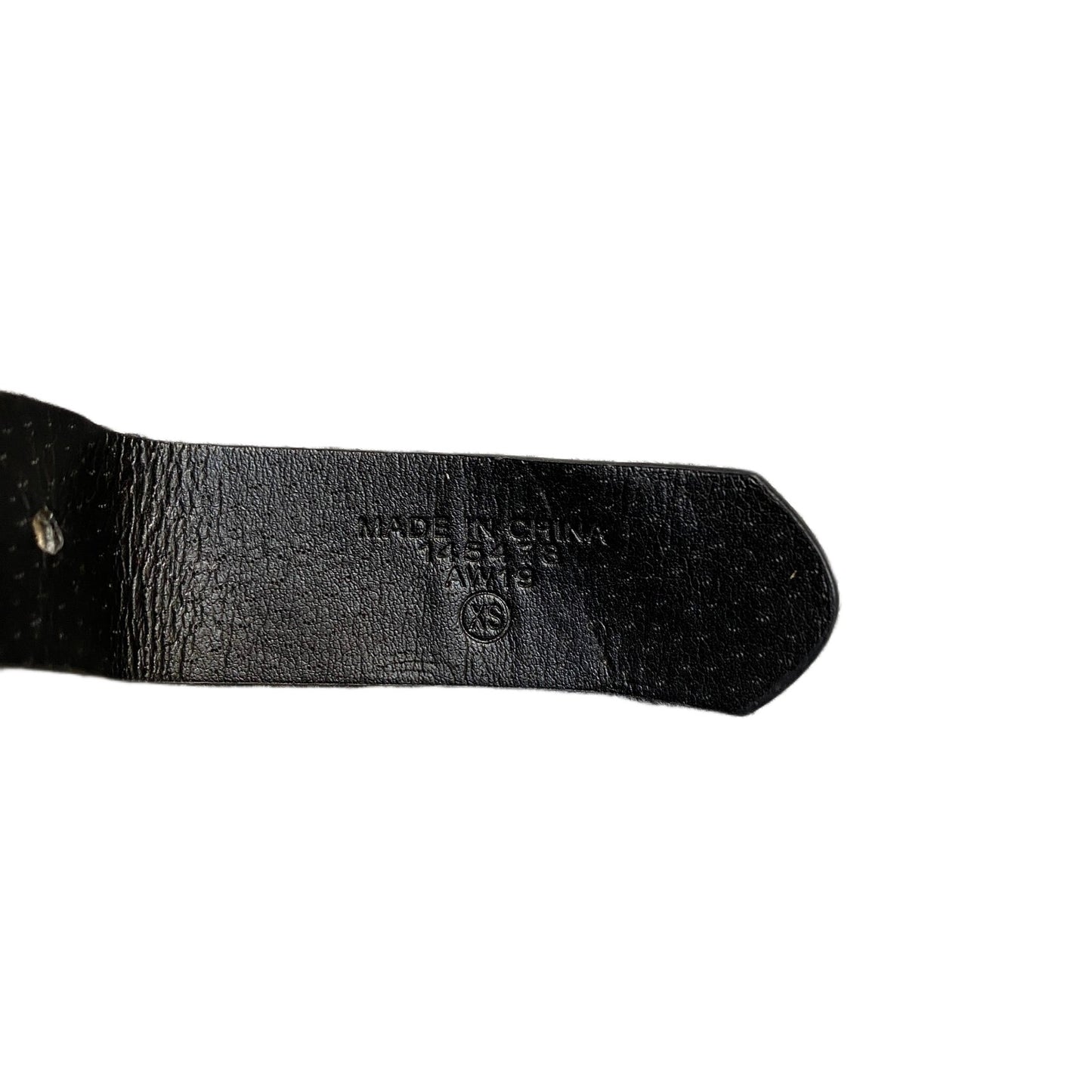 Waist Belt Mens Leather Snake Print Adjustable Double-Ring Buckle 38.5 inches