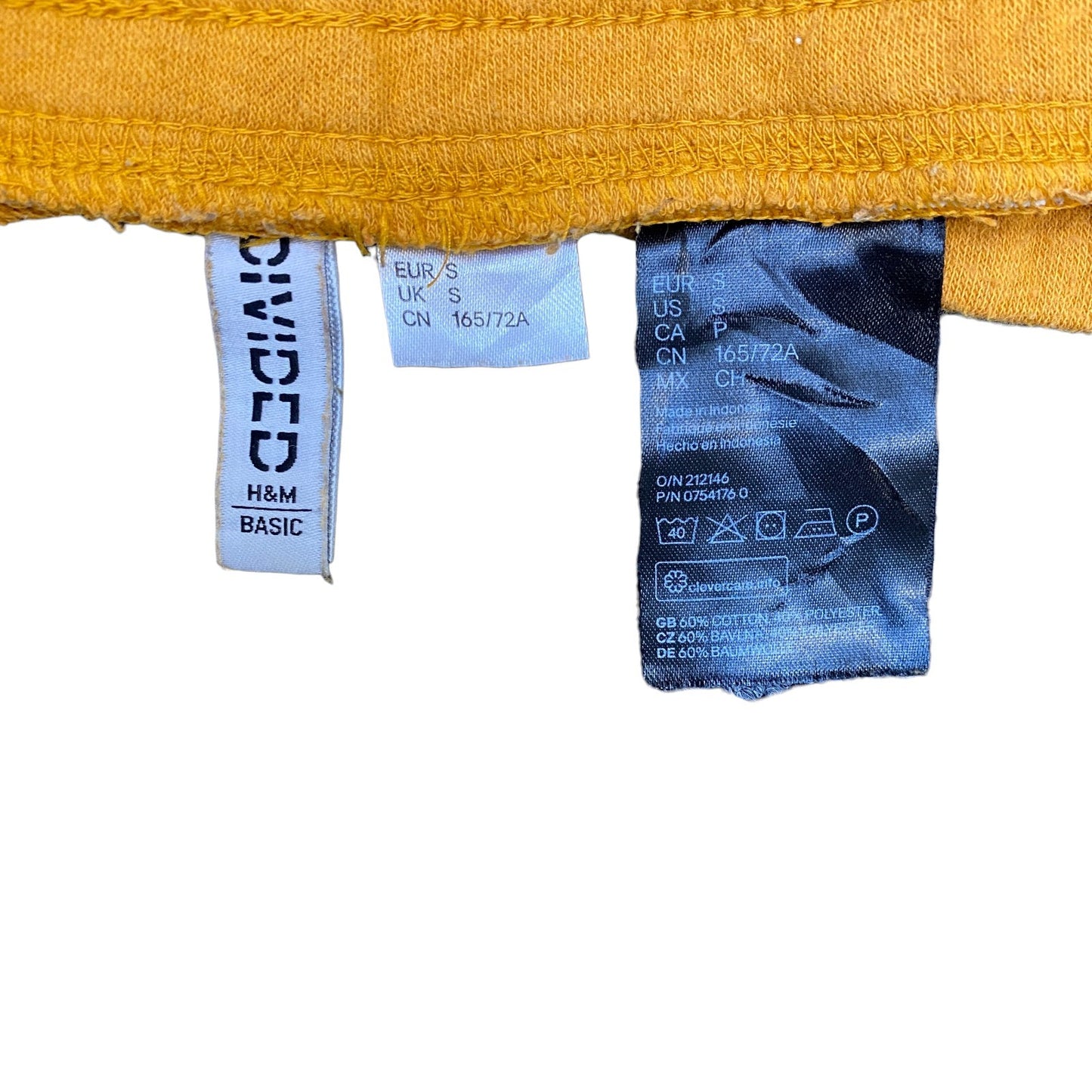 Running Sprinter Shorts Womens S 29" Waist Yellow Athletic Workout Dolphin Hem