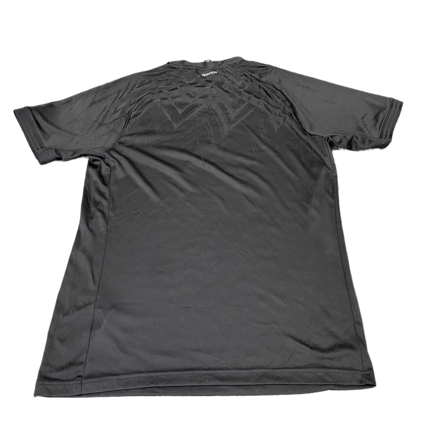 Adidas Primeblue T-Shirt Womens M Black Graphic Logo Short Sleeve Summer Tee