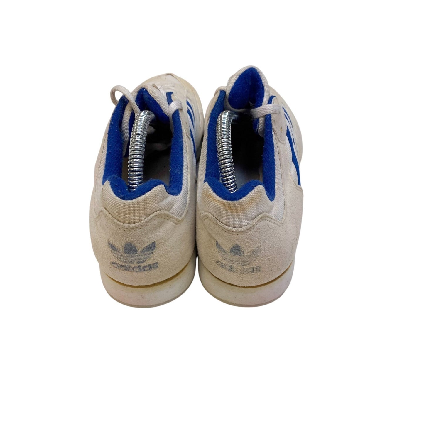 Adidas Training Sneakers Men's UK 5 Blue White Casual Running Low Top Lace Up