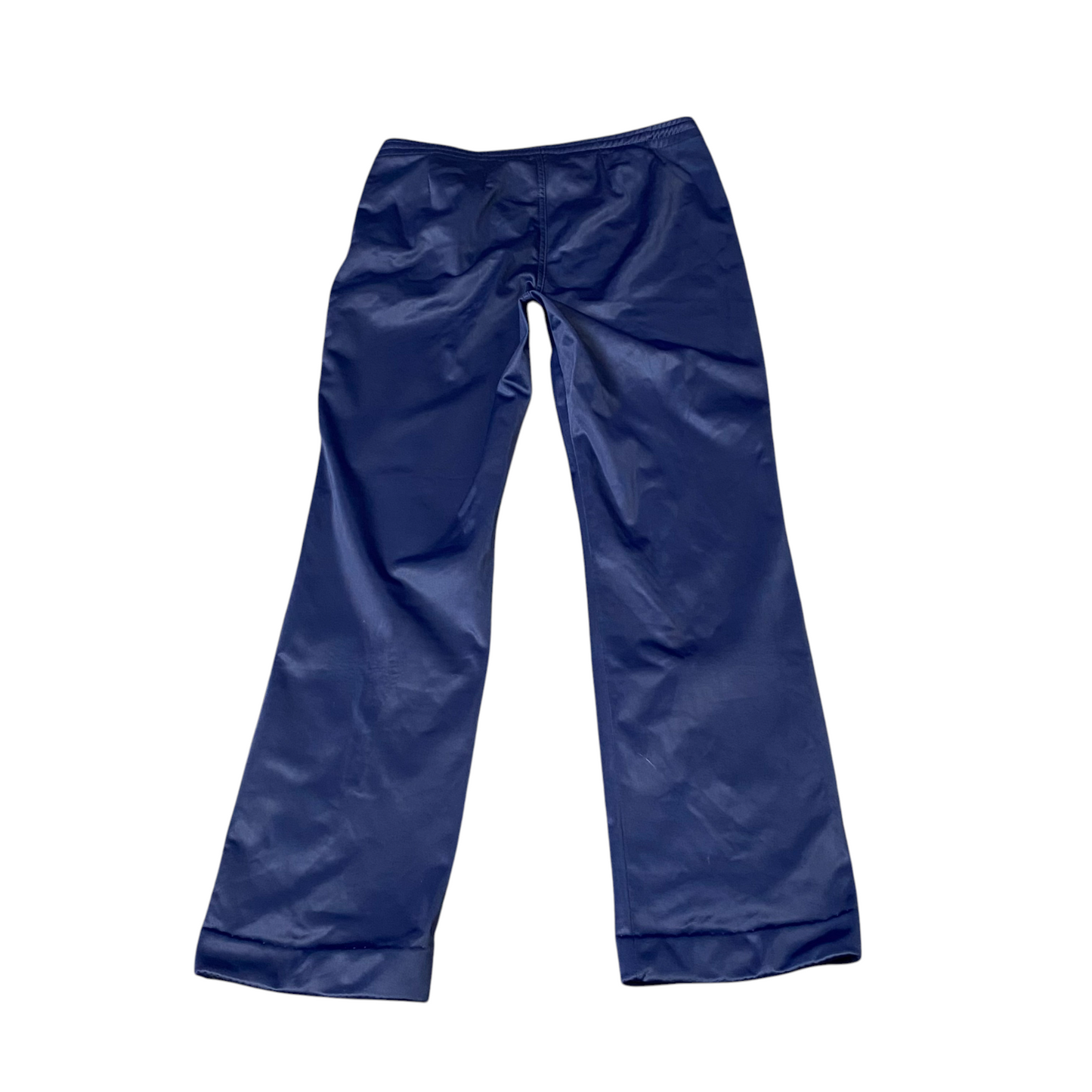 PUMA Joggers Womens L Blue Bootcut Mid Rise Stretch Elastic Waist Track Pants