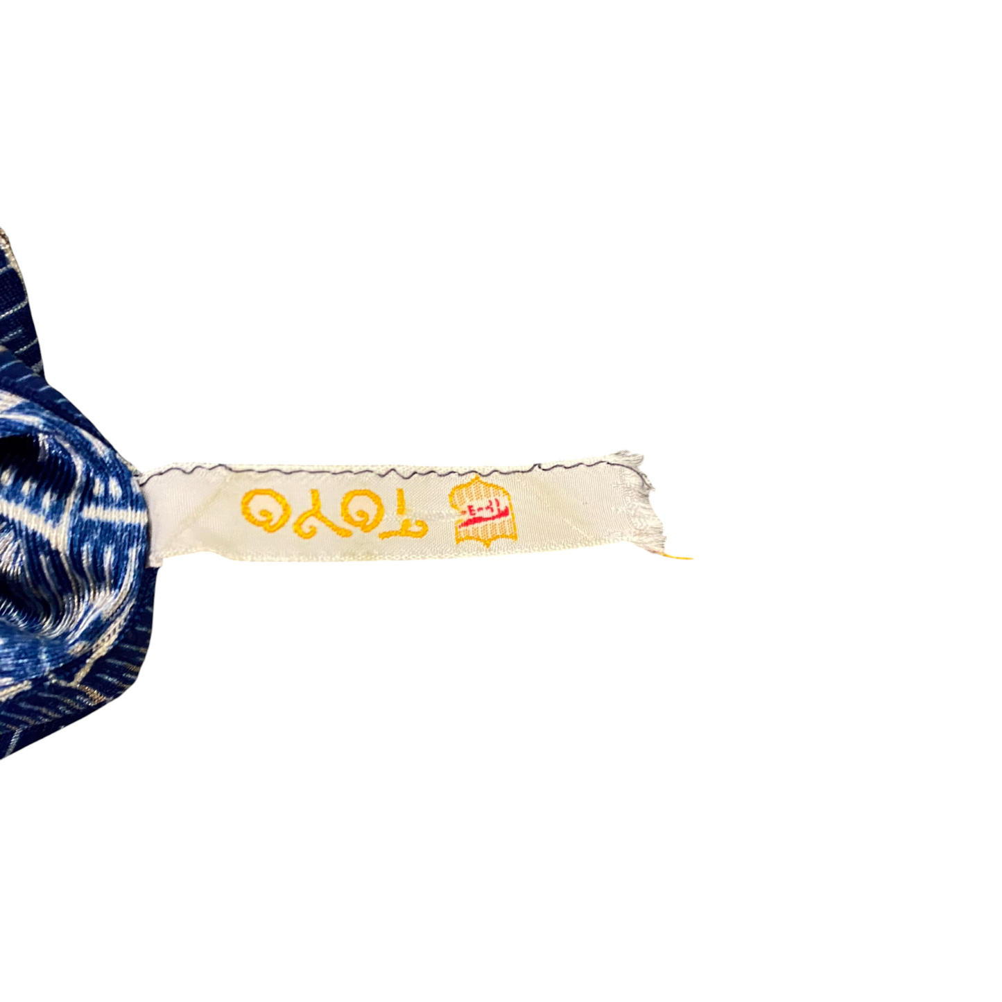 Toyo Button Up Shirt Womens M Blue Geometric Camp Collar Long Sleeve Button Up