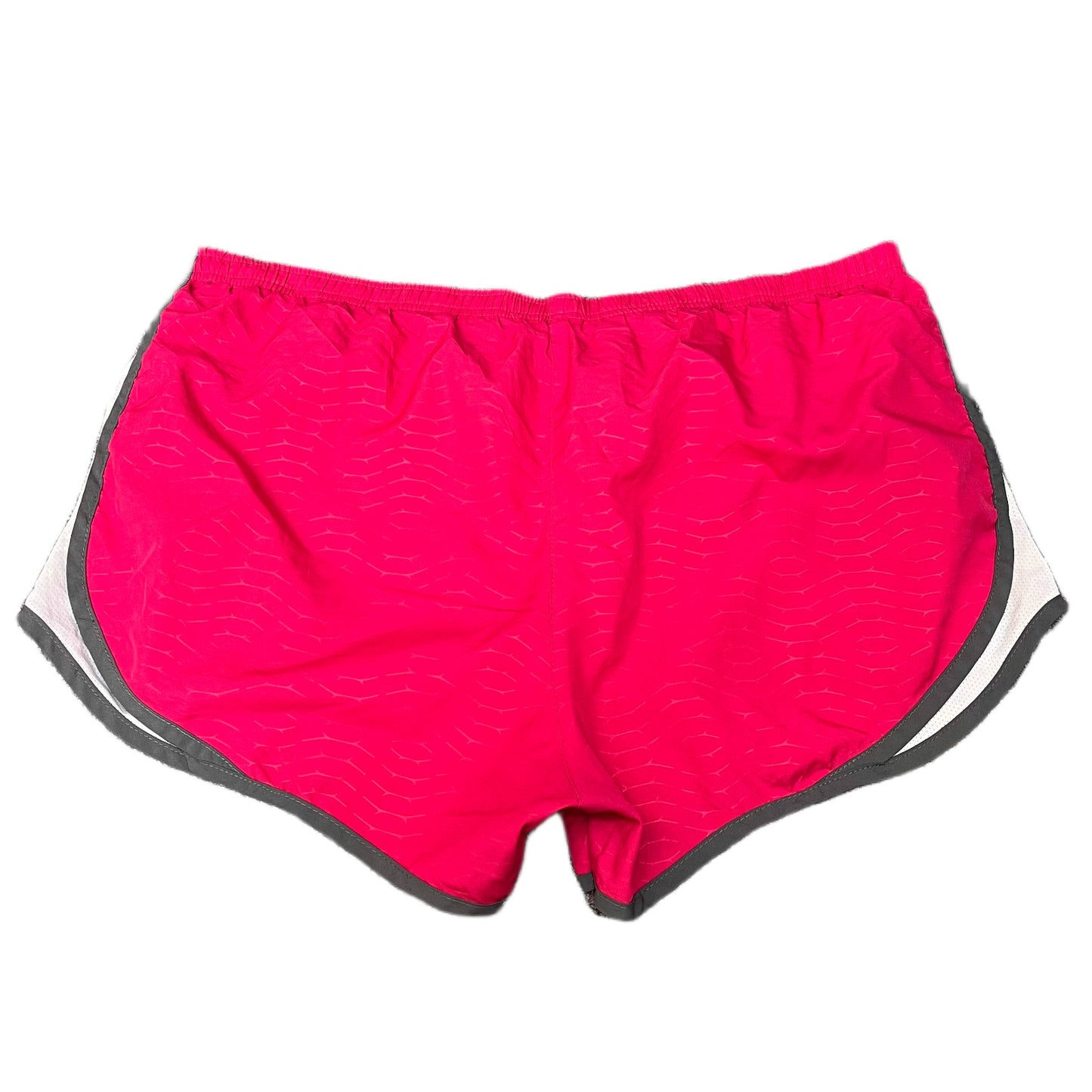 Nike Dri-FIT Tempo Running Shorts Womens 2XL 36" Waist Red Lined Mesh Panels