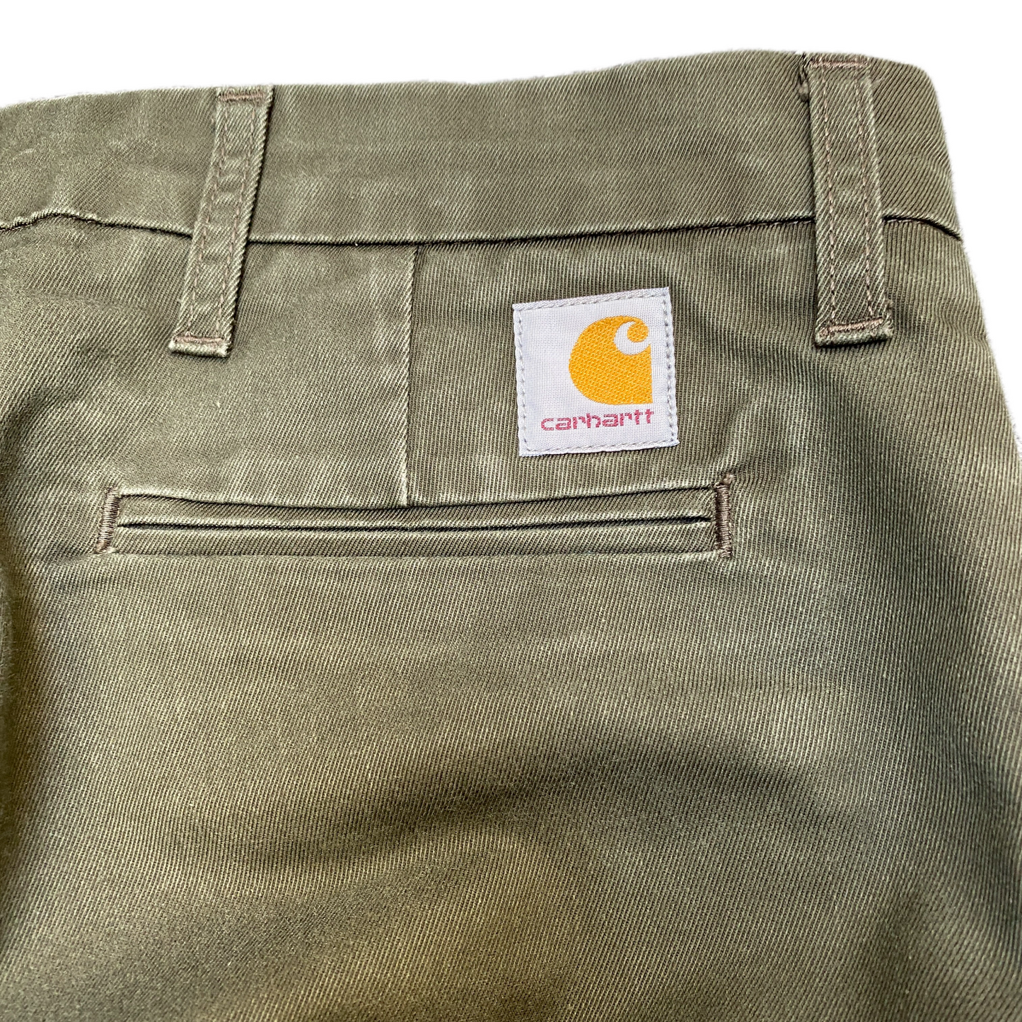 Carhartt Wip Sid Pants Fits as Mens 31" Waist Green Moisture Wicking Trousers