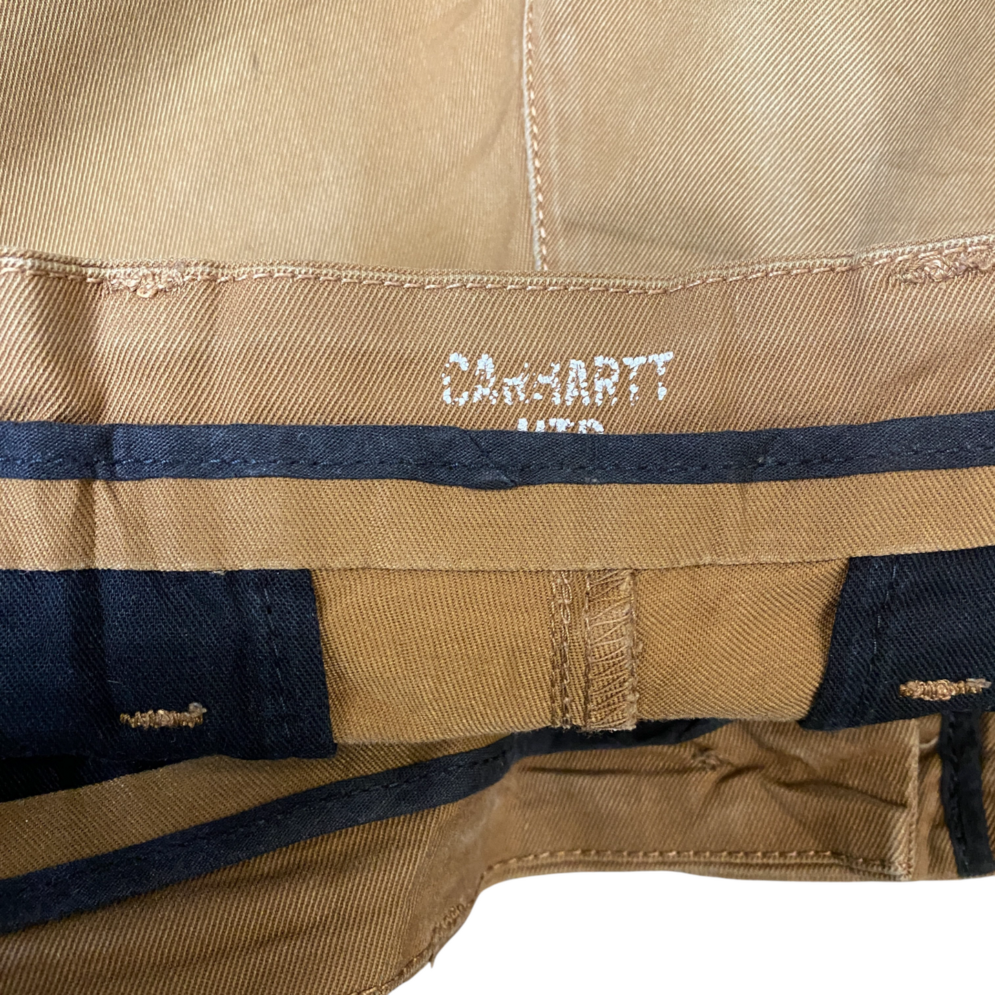 Carhartt WIP Sid Pants Mens Medium Brown Workwear Comfort Stretch High Waisted