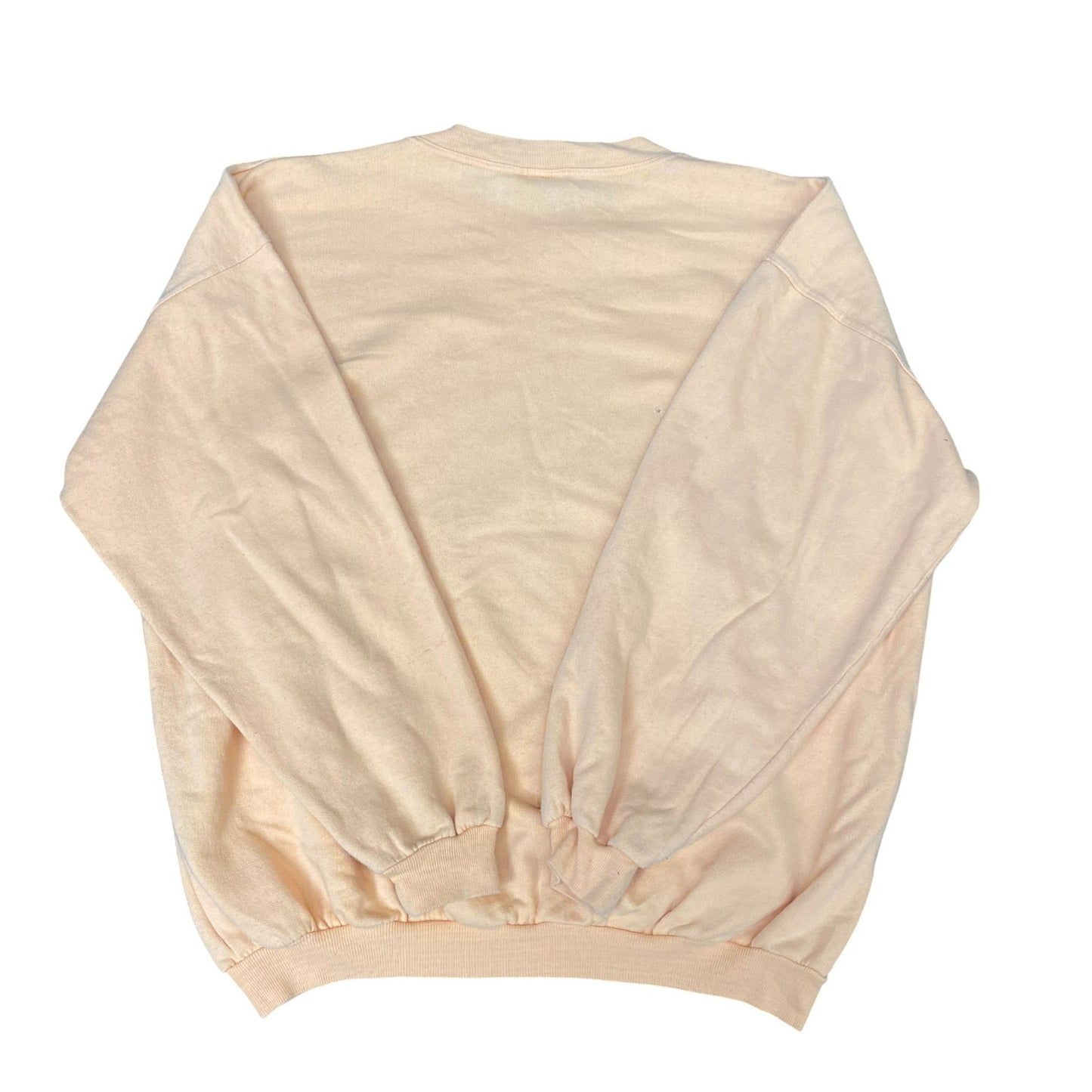 Toxo Sweatshirt Mens Large Yellow Motorcycle Print Long Raglan Sleeve Pullover