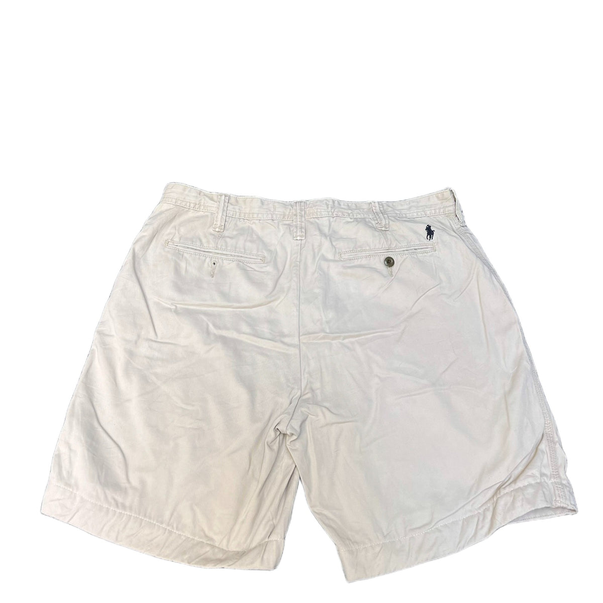 Polo Ralph Lauren Chino Shorts Fits as Mens X-Large 35" Waist Beige Relaxed Fit