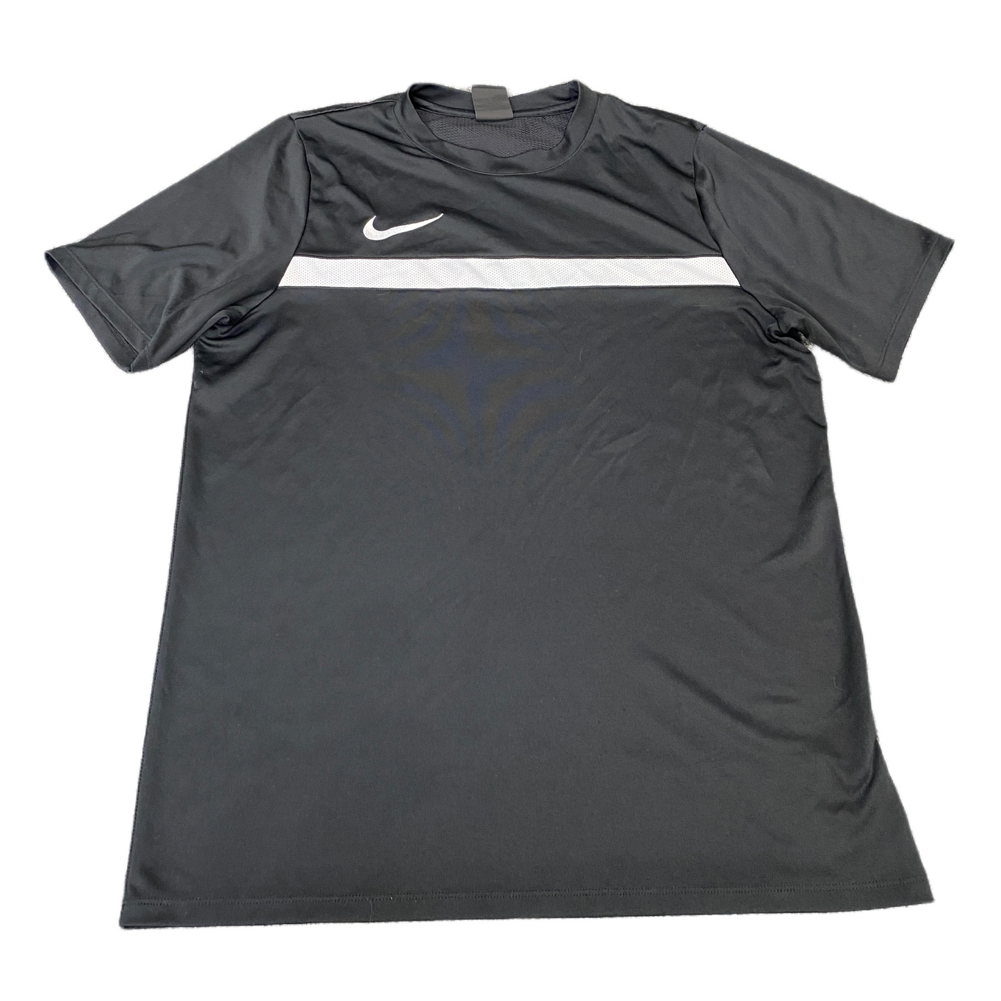 Nike Dri-FIT Academy Soccer T-Shirt Mens Medium Black Short Sleeve Summer Tee