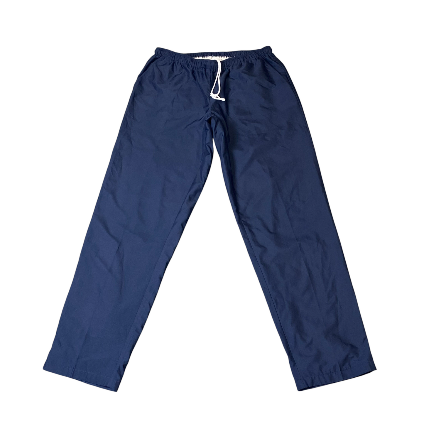 Joggers Mens Medium Blue Mid Rise Comfort Elastic Waist Straight Leg Track Pants