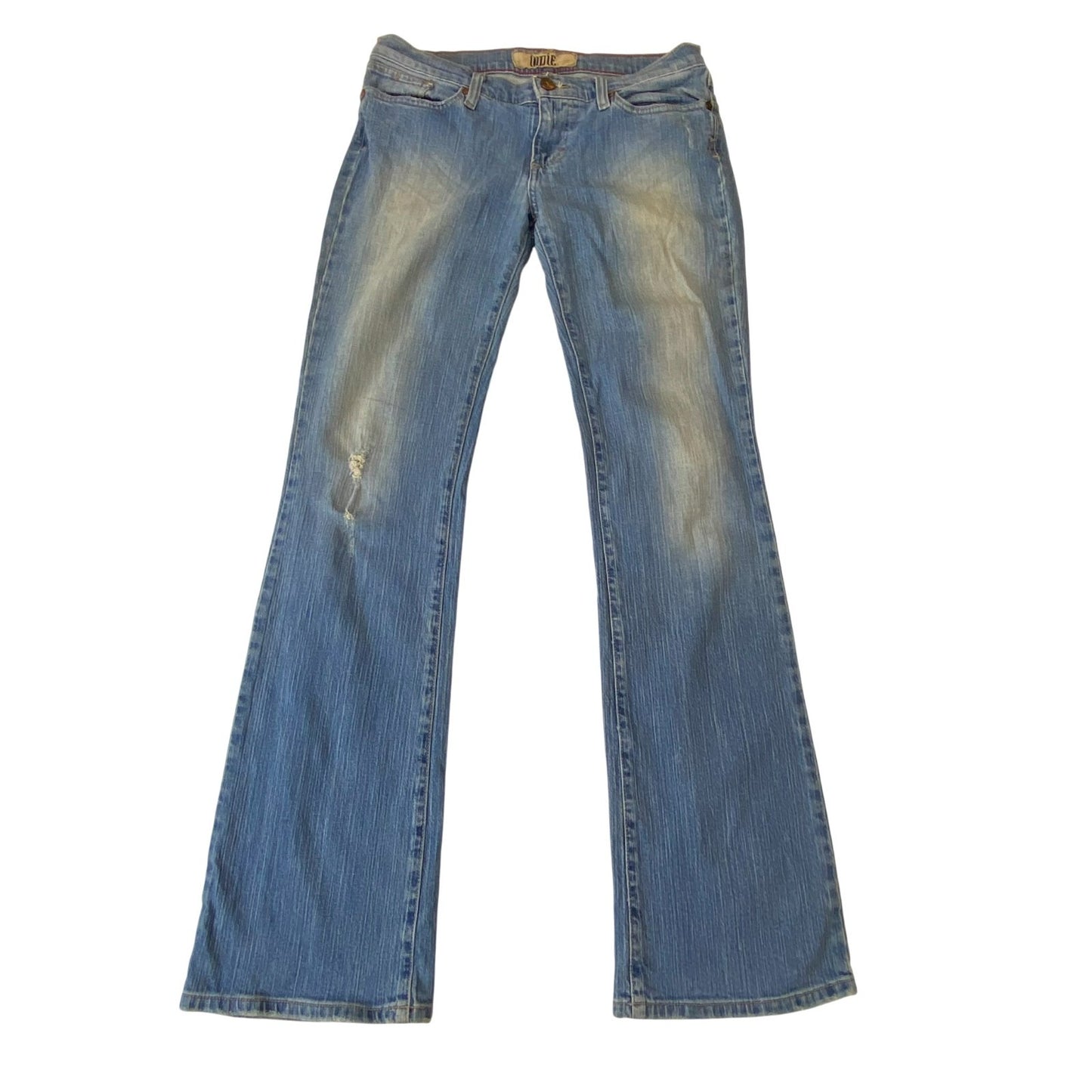 Indie Jeans Womens Medium W29 L32 Blue Denim Bootcut Medium Wash Pockets Outdoor