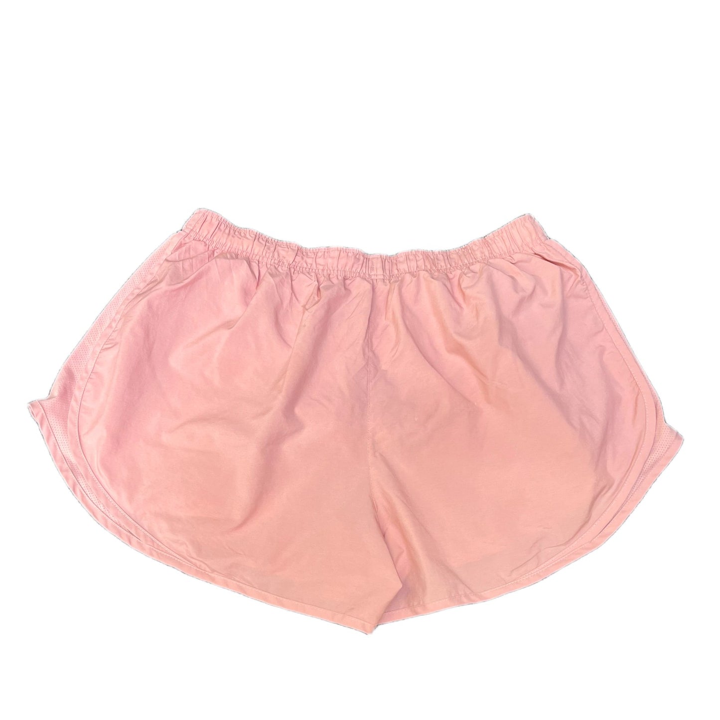 Nike Running Sprinter Shorts Fits as Women XL 33" Waist Pink Workout Dolphin Hem