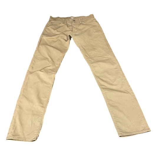 Carhartt WIP Klondike Pants Mens Medium Beige Stretch Comfort Fit Straight Leg