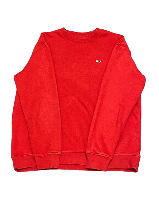 Tommy Hilfiger Sweatshirt Jumper Logo Red Men's L