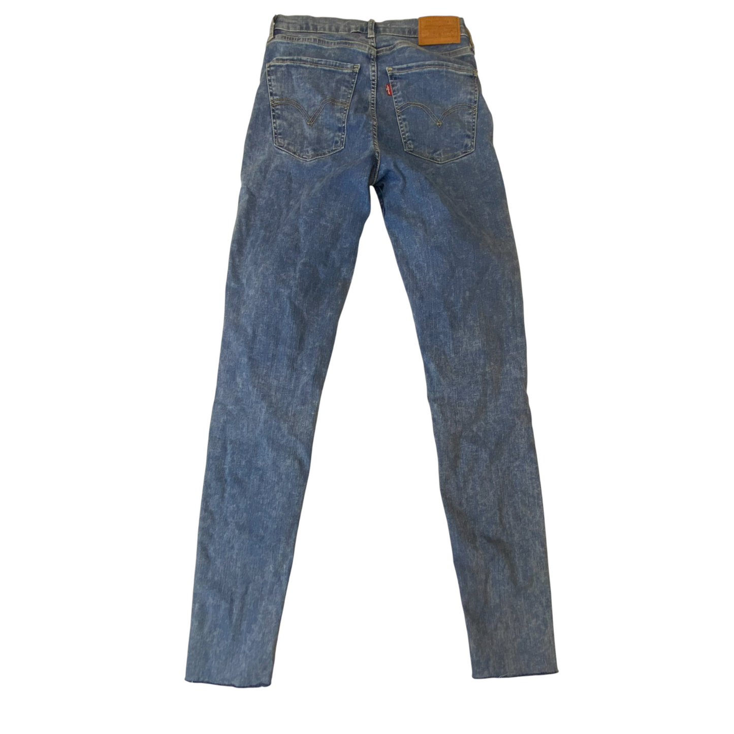 Levi's Jeans Womens Medium Blue Denim Mile High Super Skinny Pockets Outdoor