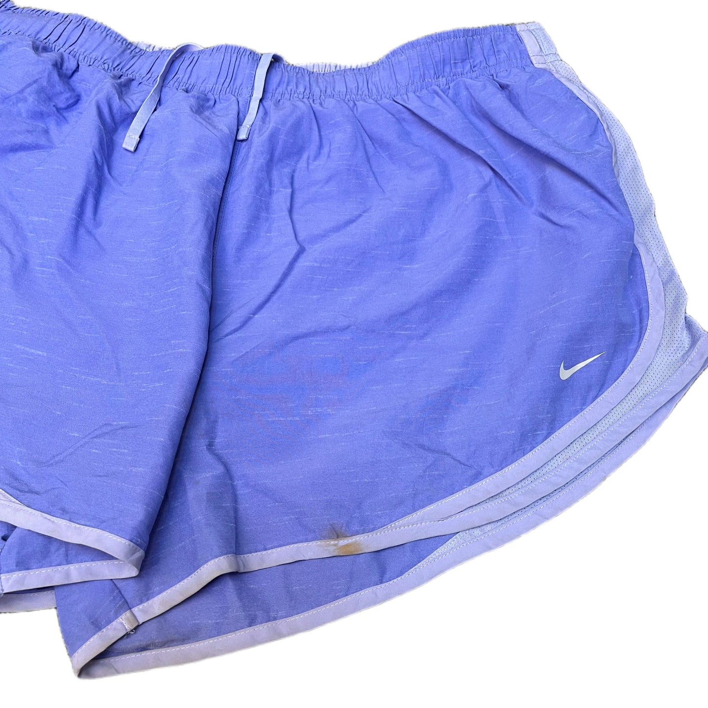 Nike Running Sprinter Shorts Fits as Womens 2XL 37" Waist Purple Dolphin Hem