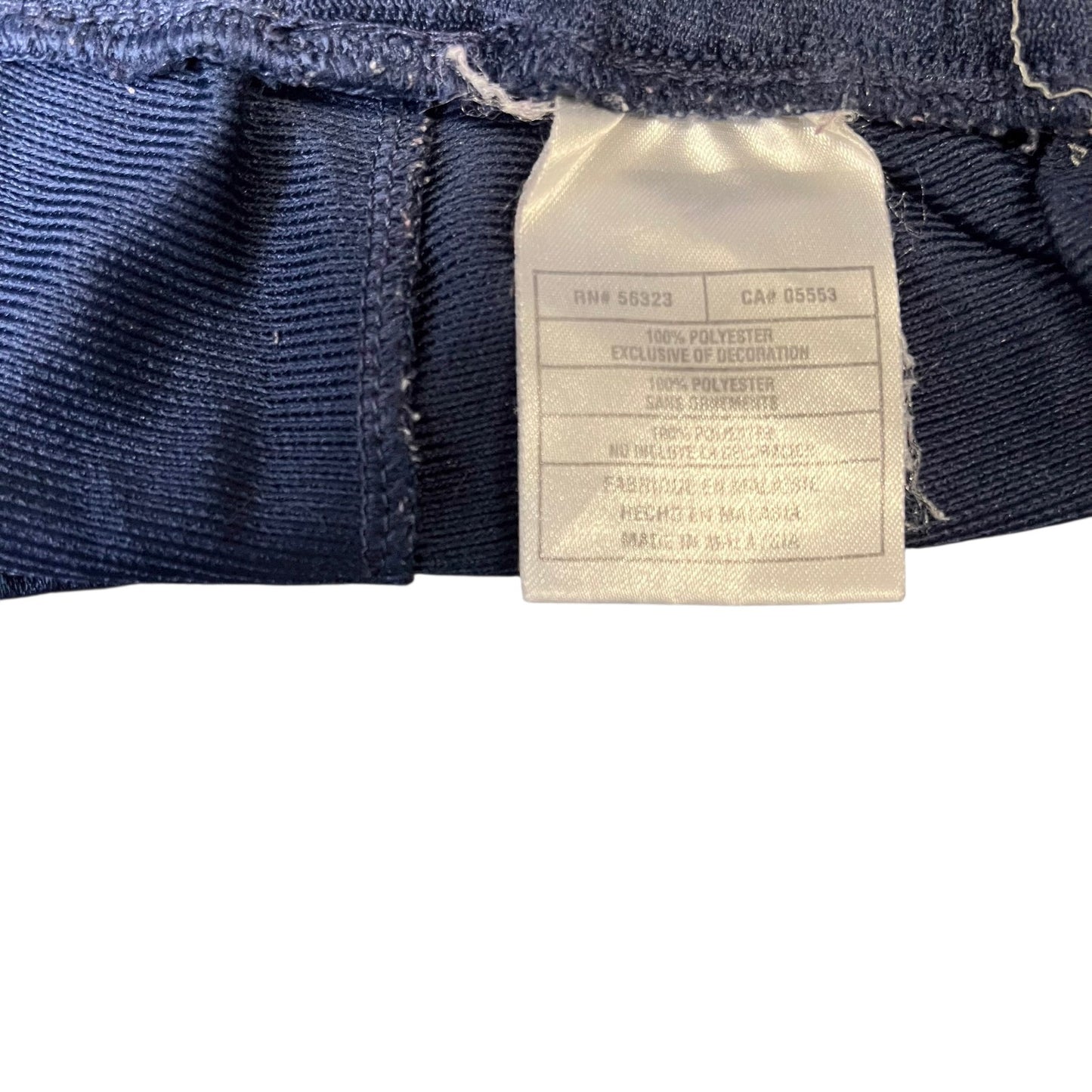 Nike Dri-FIT Athletic Shorts Fits as Men M 31" Waist Navy Performance Drawstring