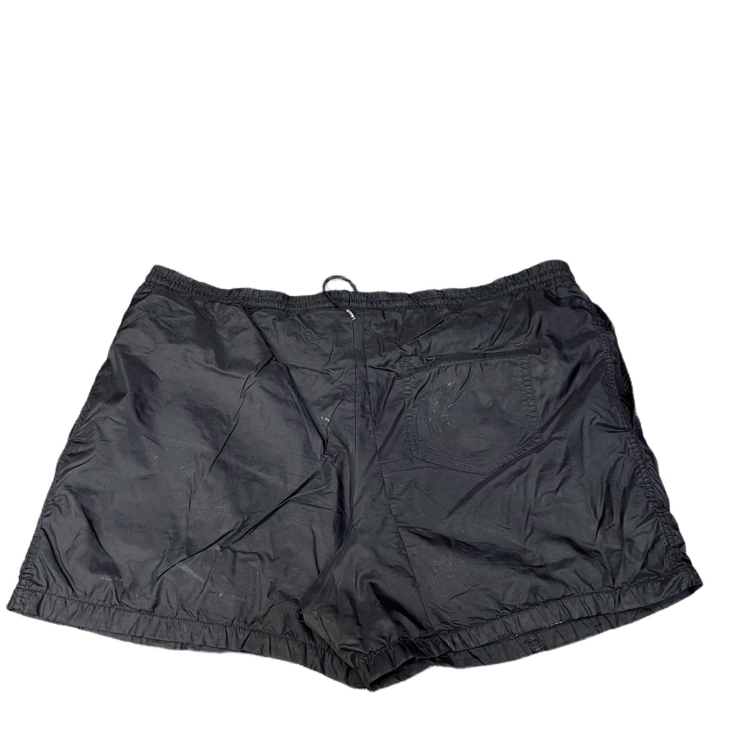 Vtg 90s Nike Windrunner Shorts Fits as Womens 2XL 40" Waist Black Drawstring