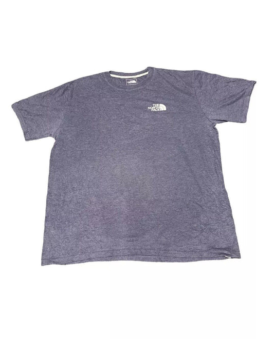 The North Face T-Shirt Blue Mens L Chest Logo