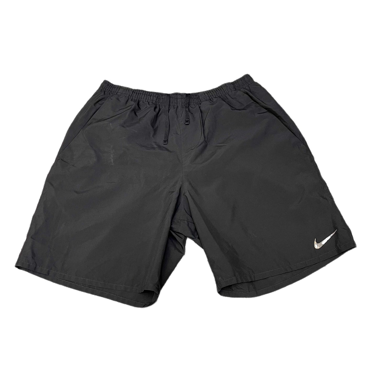 Nike Dri-FIT Athletic Running Shorts Fits as Mens XS 27" Waist Black Drawstring