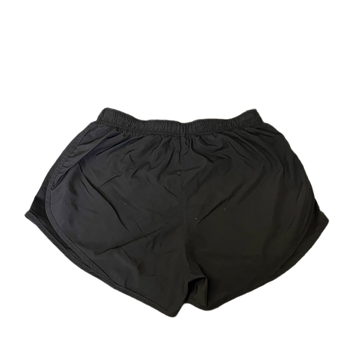 Nike Dri-FIT Running Sprinter Shorts Fits as Women S 28" Waist Black Dolphin Hem