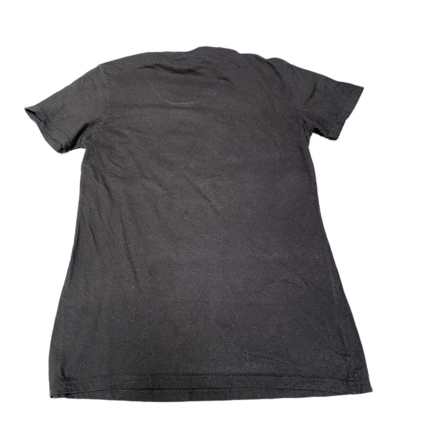 Adidas Amplifier T-Shirt Girls XS Black Graphic Print Short Sleeve Crew Neck Tee