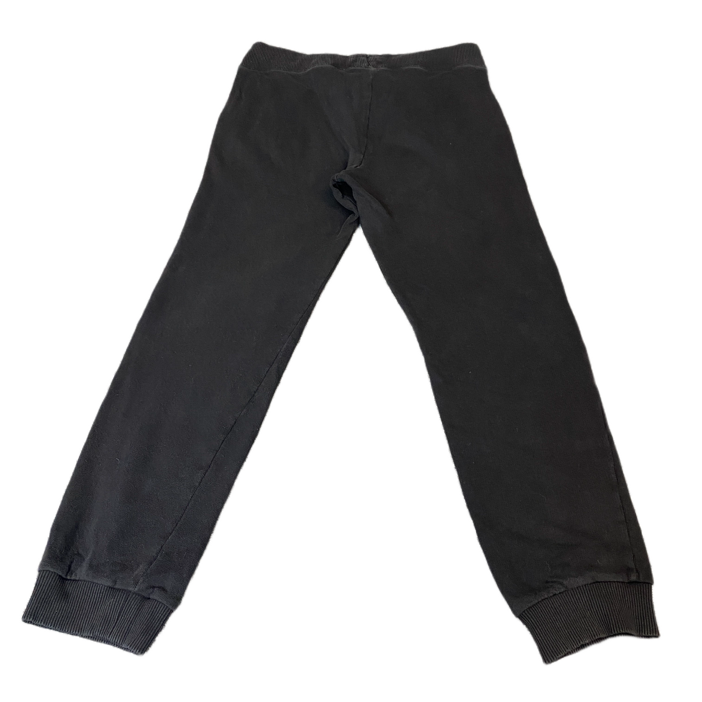 Divided by H&M Joggers Fits as Women 31" Waist Black Stretch Tapered Leg Trouser