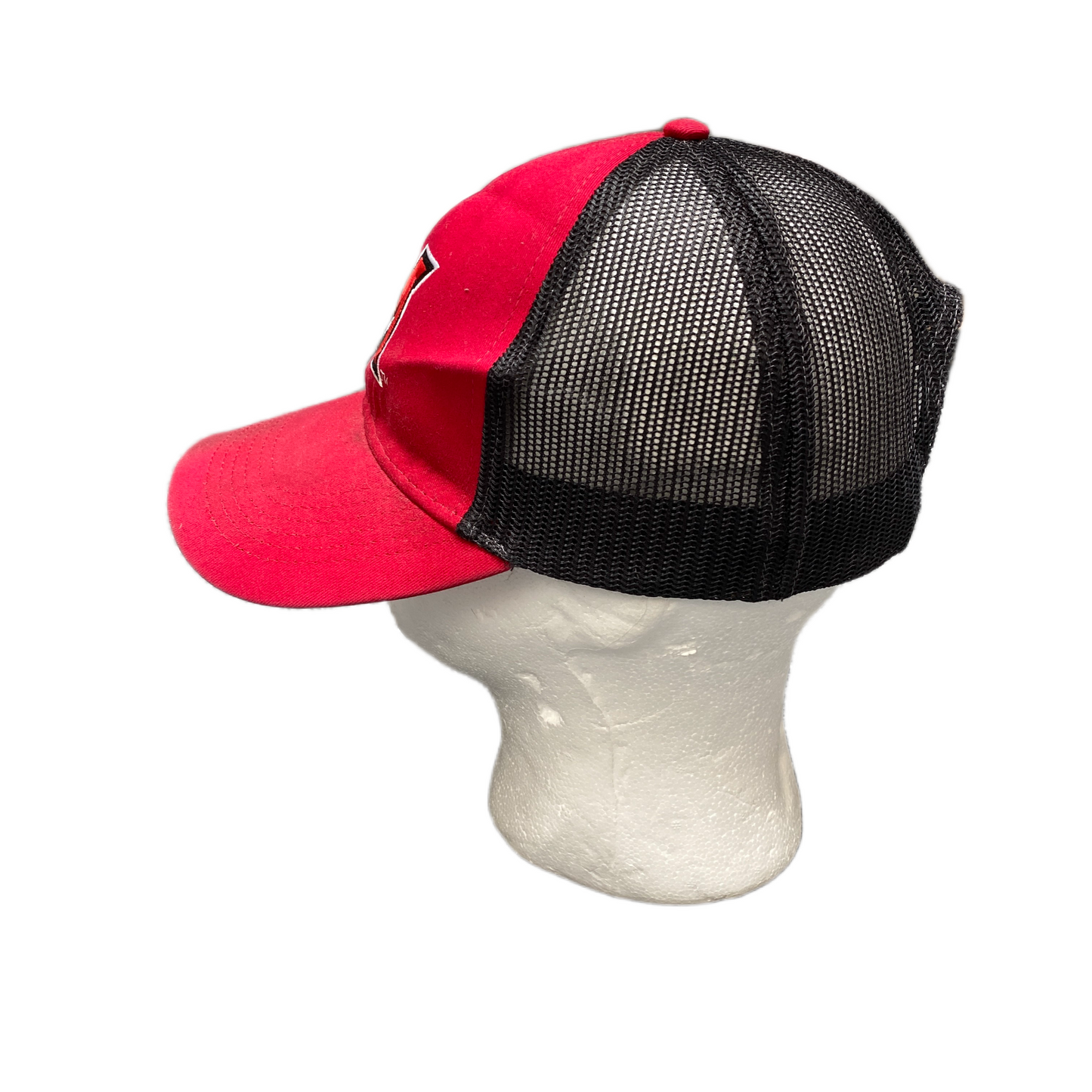 NCAA Miami Redhawks Cap America Trucker Hat Unisex Red Sports basketball Logo