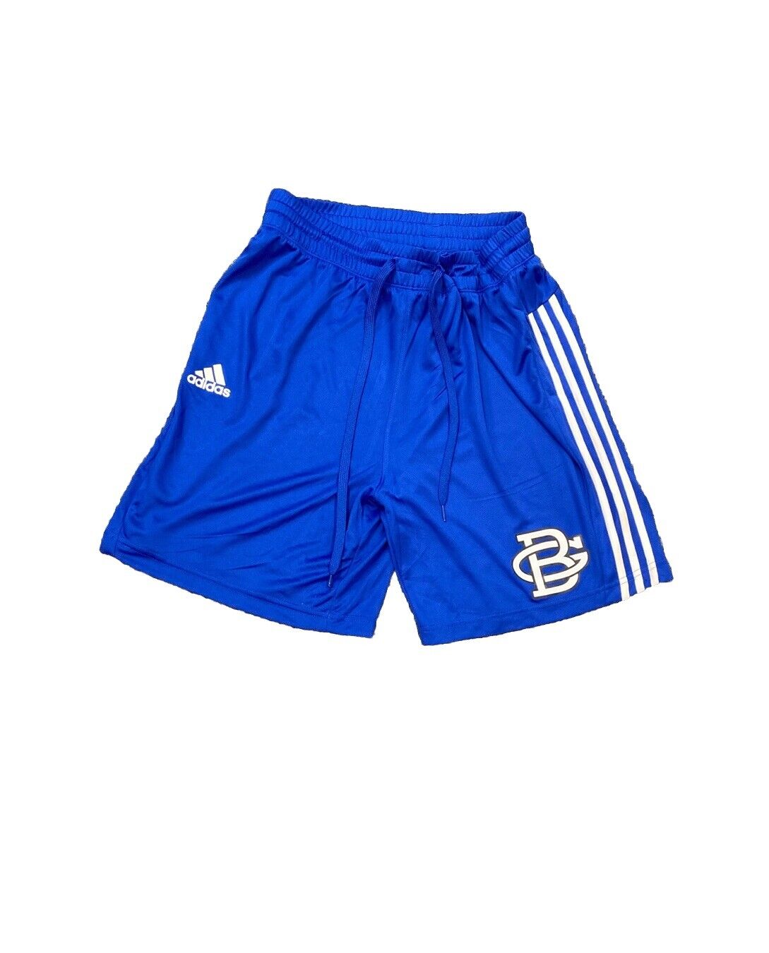 Adidas Sports Shorts Blue Mens L Front Logo