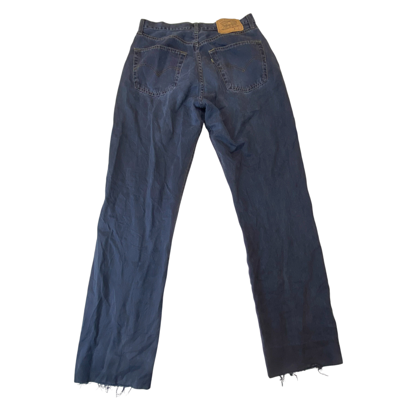 Levi's Jeans Mens Medium Blue Denim Regular Fit Straight Leg Pockets Outdoor